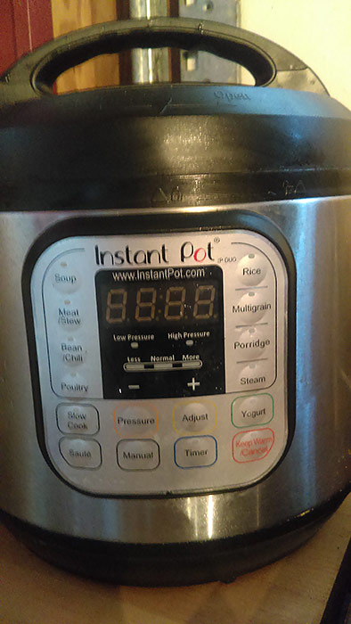 Homemade yogurt using Instant Pot