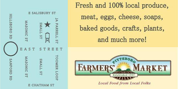 Pittsboro Farmers Market Logo And Information