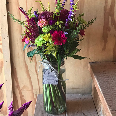 Blawesome flowers in vase