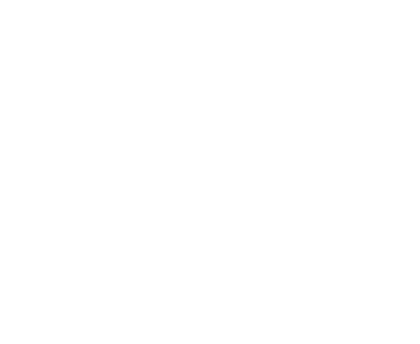 Lilly Den Farm White Logo - Pickup truck with animals in back and uppercase serif type below